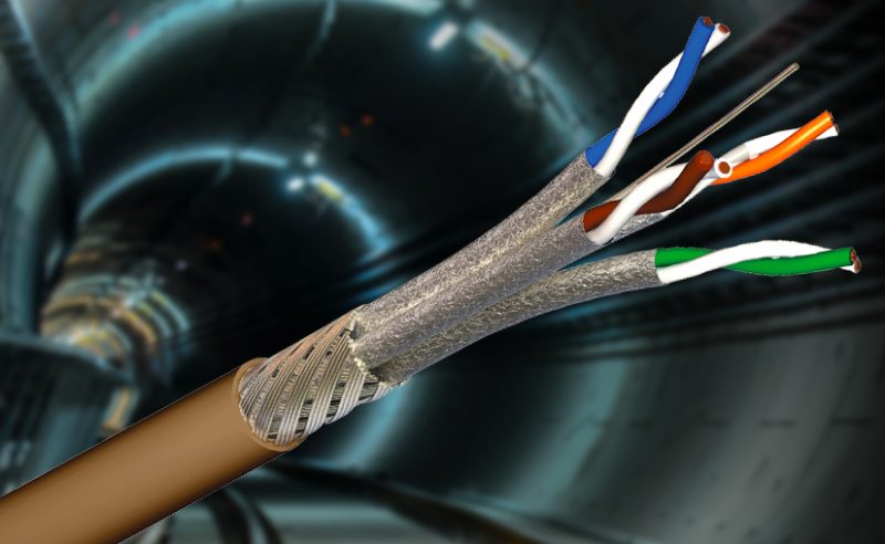 SF10004SHMCx:  The high frequency Ethernet transmission cable for sensitive environments